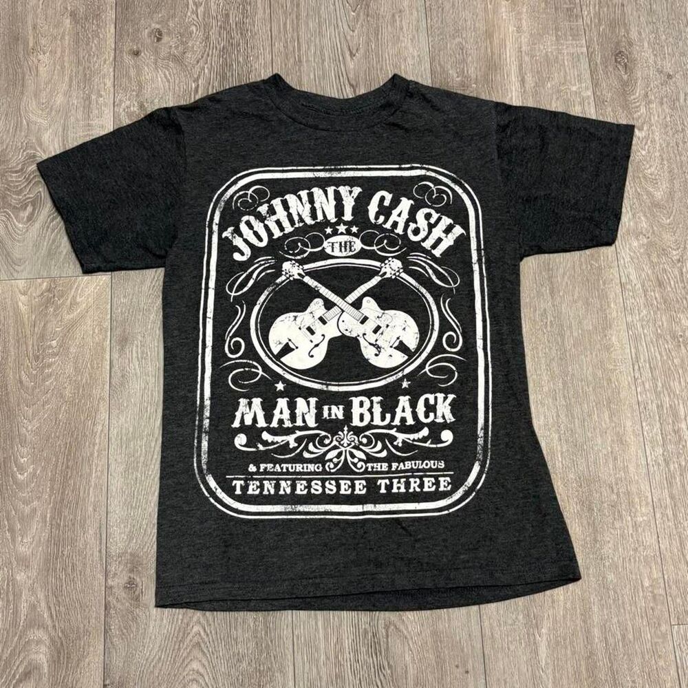 Unbranded Women's Grey and Black T-shirt